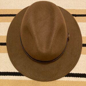 Fishing Crushable Felt Fedora, Scala, Size Large, 7 1/8 - 7 1/4, 58-59